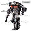 QCCX Car Robots Toys, Deformation Action Figures for Kids Boys