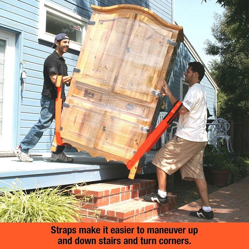 Forklift 2-person Lifting and Moving Straps, 4 Counts/set Durable and Sturdy