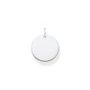 Thomas Sabo PE927-001-21 Coin Pendant 925 Sterling Silver Dimensions: 2.6