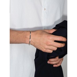 GAVU Men's Hematite Bead Bracelet, Stone, No gemstone