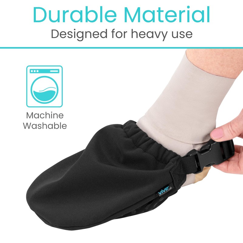 Vive Cast Sock Cover for Foot - Soft Toe Protector