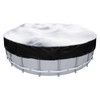Round Pool Cover,Swimming Pool Leaf Dust Cover with Drawstring |