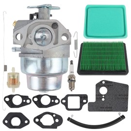 Carbbia GCV160 Carburetor + Tune Up Kit Air Filter for GCV160A GCV160LA GCV160LE Engine HRB216 HRR216 HRS216 HRT216 HRZ216 Lawn Mower