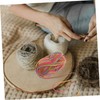 STOBOK Rainbow Yarn Crochet Accessories for Beginners Thick Chenille Yarn