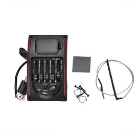 Guitar Pickup, EQ PS-500 5Band Equalizer Digital Tuner Pickup for Acoustic Guitar