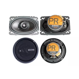 Memphis Audio PRX46 4x6 + PRX603 6.5" Coaxial Speaker Combo - Power Ref Series