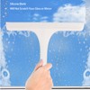 Glass Wiper with Non Slip Handle Silicone Window Cleaner Squeegee