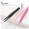 Healvian 3pcs Double End Nipper Tweezers Versatile Craft Tools for