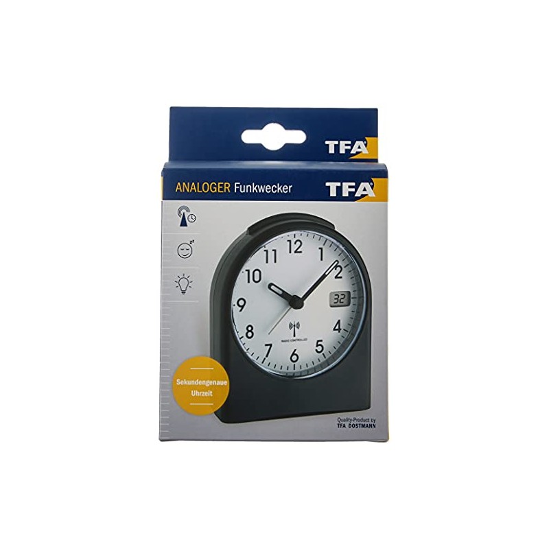 Funkwecker TFA 98.1040.01 ohne Ticken