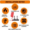 BUSSALIX TFB2AS Terminal Fuse Block for Multiple Batteries RV Vehicles