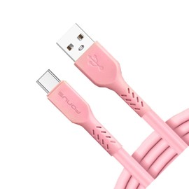 6ft USB-C Cable Pink Charger Cord Compatible with Lenovo Tab P11 Pro (2020,2022)/P11 Plus (2021)/Yoga Tab 11 (2021), Power Wire Type-C Fast Charge Sync