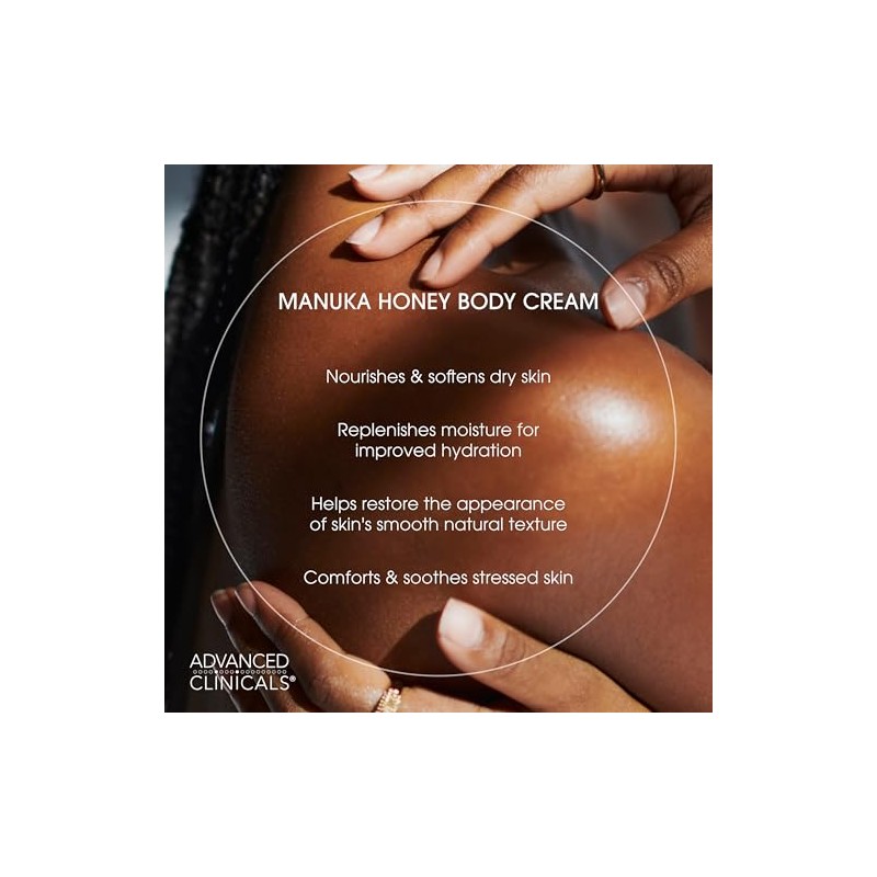 ADVANCED CLINICALS 2 PACK SET - CREMA CORPORAL MIEL DE