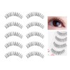 MAEXUS False Eyelashes【5 Pairs】Natural Lower Lashes Short Upper Lashes for