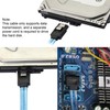 SATA 3 Data Cable 90 Degree Serial ATA III 6.0Gbps