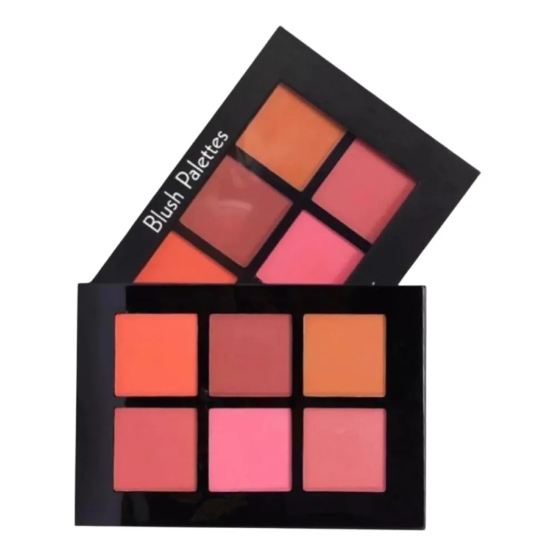 Rubor De 6 Tonos Paleta Prolux K070 K070 Rubor Prolux