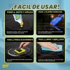 TOPINCN Limpiacristales Magnético de Doble Cara, Fuerte Absorción, Diseño Trilateral,