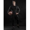 DRSKIN Men's Long Sleeve Compression Shirts Top Sports Workout Athletic