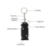 Trip Wire Alarm, 12 Gauge Perimeter Camping Trip Alarm, Aluminum