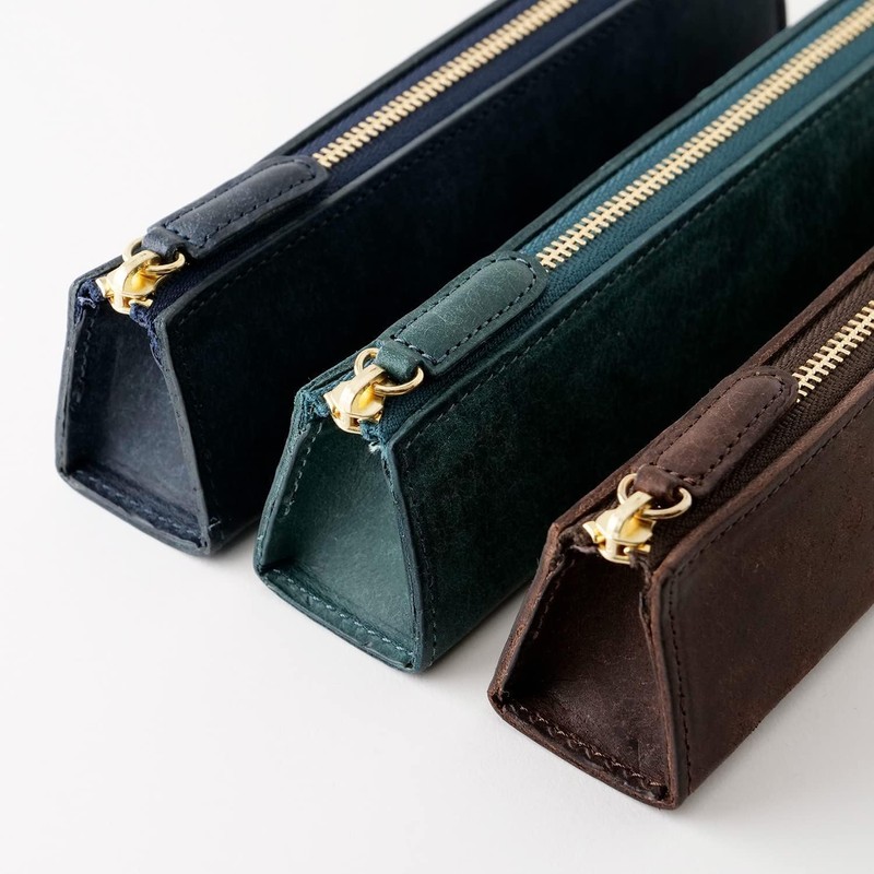 Slip-On Pen Case, PB Zipper Pen Case, M A-IPV-5801 Petrolio