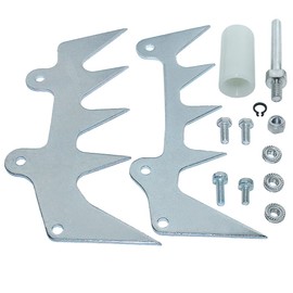 Mtanlo Felling Dog Set For Stihl 029 039 MS290 MS390 MS310 Bumper Spike Chain Catcher, Side Cover Dog, Case Dog, Set Screws & Nuts, Chain Catcher.