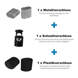 2er Set Success Stoffarmbänder - Motivation für aktive Lebensweise - Handgemacht - Wasserfest & Verstellbar - Stilvolles Armband für Männer und Frauen - Ideales Geschenk für Fitnessliebhaber