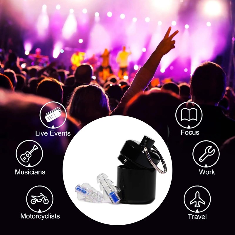 Ear Plugs Transparent