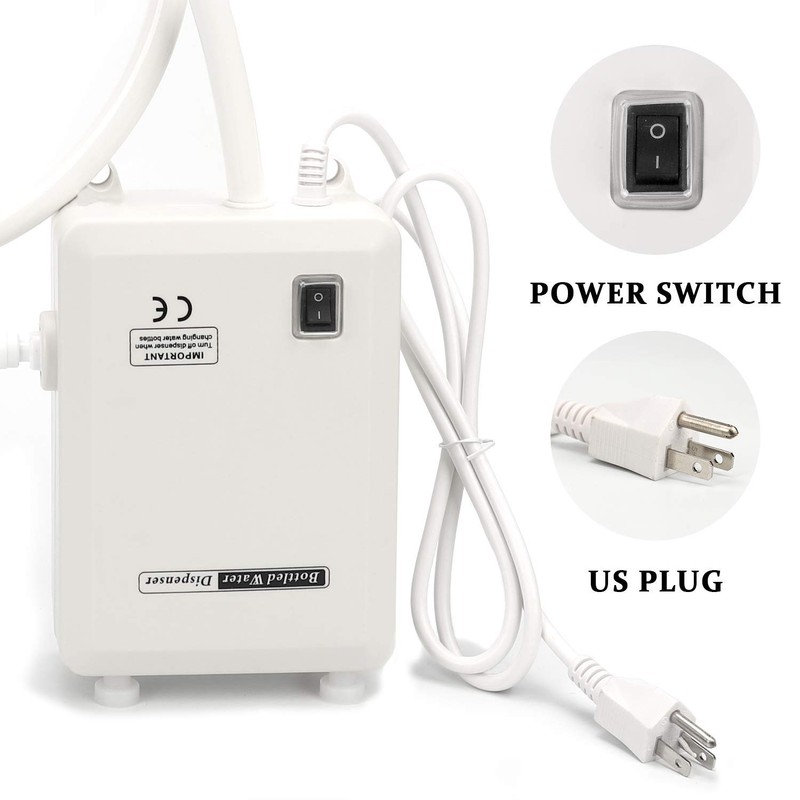 Bottled Water Dispenser Pump System - 20ft 110V AC US