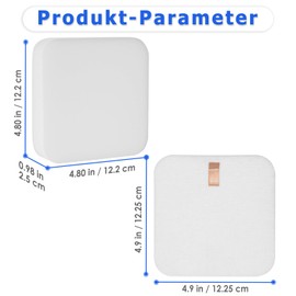 Vonxholl 4Pack NZ780UKT Foam and Felt Filters Compatible with Shark Lift-Away Anti Hair Wrap Upright Vacuum NZ780UK NZ700 series