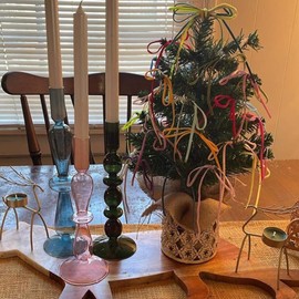 Chenkou Craft 30 Yards 3/8" Velvet Ribbon Total 30 Colors Assorted Lots Bulk (Multicolored, 3/8"(10mm))