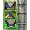 MLNSUNNY Climbing Aider, 3-Step Rope Ladder, Double-Thickened for Hunting Tree