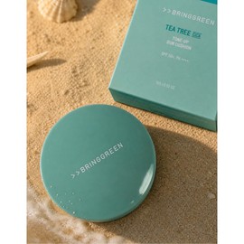 브링그린 티트리 시카 톤업 선 쿠션 SPF50+ PA++++ Bring Green Tea Tree Cica Tone-Up Sun Cushion SPF50+ PA++++, 15g × 1개