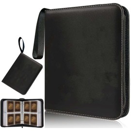 Álbum De Para Cartas, Carpeta De Tarjetas Integrada, 400 Tarjeteros De Bolsillo Y 50 Fundas Extraíbles, Regalos De Navidad Para Niños Y Niñas Coleccio