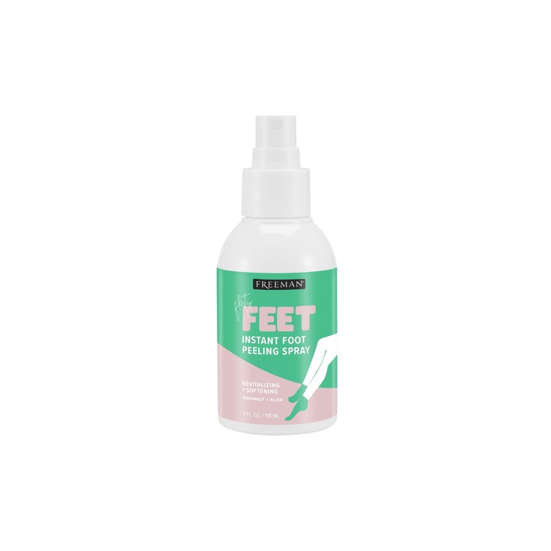 Freeman Flirty Feet Instant Foot Peeling Spray, Exfoliating Foot Mask