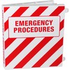 UniKeep Emergency Procedures Binder - 1.5 Inch Spine - with