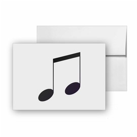 Music Audio Note, quality blank cards CC-19672