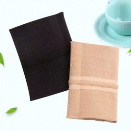 Unisex Thin Stretchy Wrist Compression Support Band 1pc Black/L 2ea