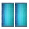 COTTON CRAFT Oversized Luxury Beach Towels - 2 Pack