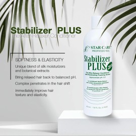 STAR CARE Stabilizer Plus The After-Relaxer Conditioner With Penetrating Foaming Action Approximate pH. 3.5 (16 Fl Oz (Pack of 2))
