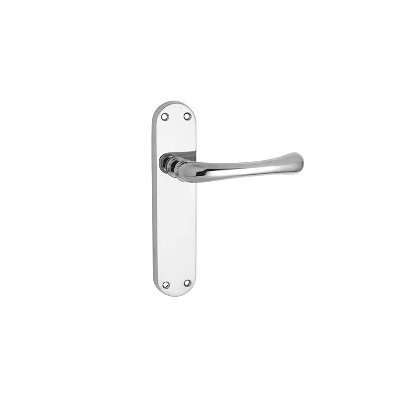 Carlisle Brass CBL12CP IBRA Lever ON Backplate - Latch, Polished