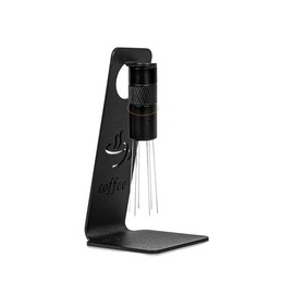 WDT Espresso Distribution Tool Espresso Stirrer Tools for Barista, 0.35mm 7 Needles Espresso Coffee Stirrer with Extra 7 Replaceable Needles, Handle with Stand (black)