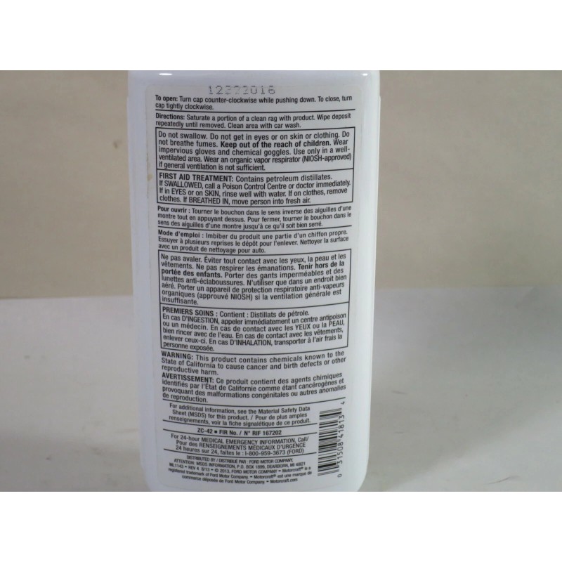 Motorcraft ZC-42 Bug and Tar Remover 16 oz.