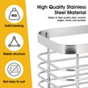 Stainless Steel Utensil Holder, Cutlery Organizer - Rust-Resistant Sink Drainer