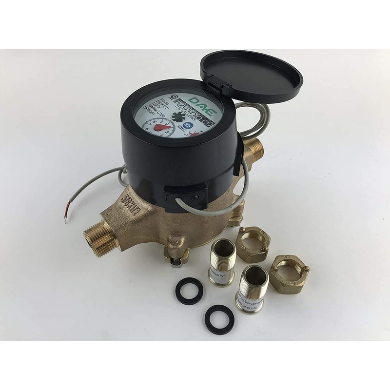 DAE PD-50 Non Lead NSF61, IP68 Positive Displacement Water Meter,