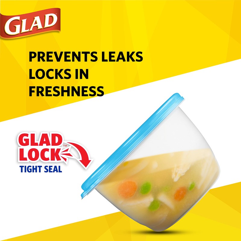 Glad GladWare Design Series Food Storage Containers - Medium Rectangle