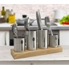 Sorbus Silverware Holder with Caddy for Spoons, Knives Forks, etc