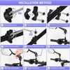 MSRTSR Espejo de Bicicleta, 2PCS unidades de Espejo HD Grande,