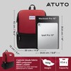 ATUTO Slim Laptop Backpack for Men with 16 inch Laptop