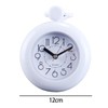 ACOLY Bathroom Hanging Clock White Digital Shower Rope Water Resistant