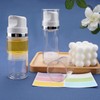 Cosywell Airless Pump Dispenser Bottles 3 Pack 3.4oz/100ml Empty Moisturizer