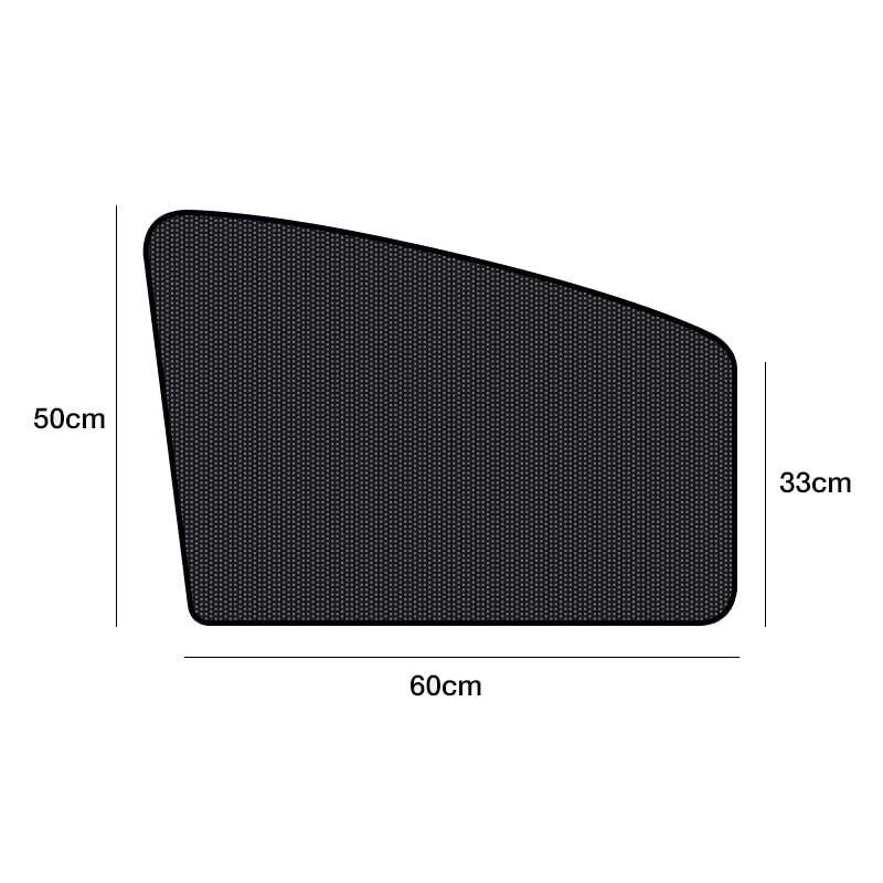 AIMALL 4PCS Magnetic Car Window Sun Shade Set for UV